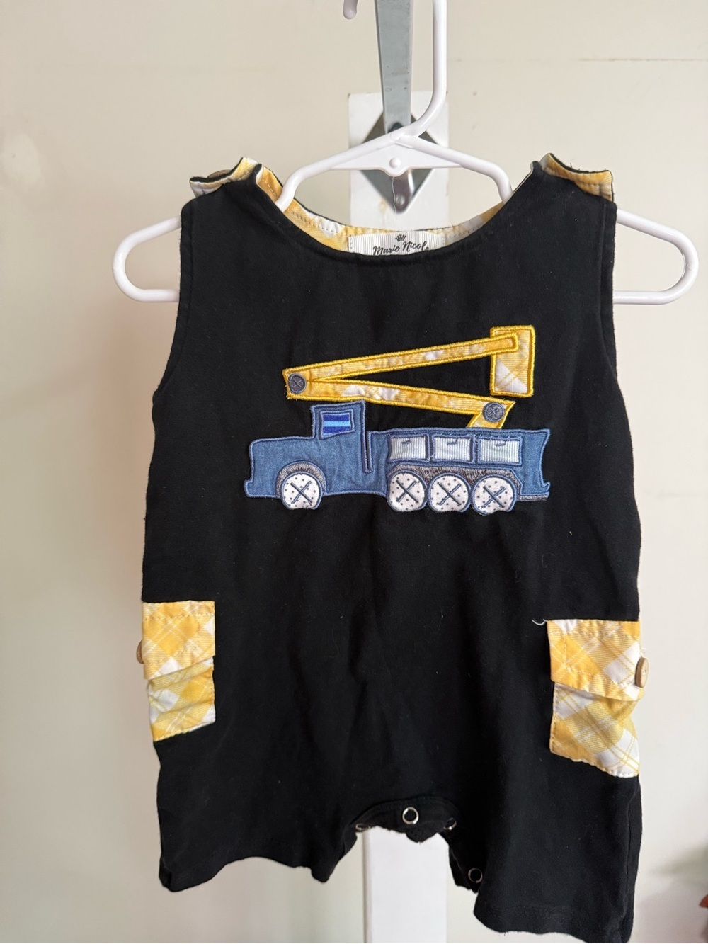 Marie Nicole Construction Romper